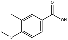 4-Methoxy-3-methylbenzoic acid Struktur