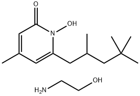吡啶酮乙醇胺盐 结构式