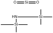 Silanamin, 1,1,1-Trimethyl-N-(trimethylsilyl)-, Hydrolyseprodukte mit Siliciumdioxid