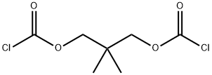 C,C'-(2,2-二甲基-1,3-丙烷二基)氯甲酸酯 结构式