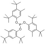 亜りん酸トリス[2,4-ビス(1,1-ジメチルエチル)-5-メチルフェニル] 化学構造式