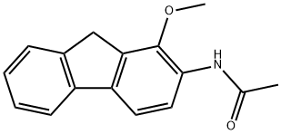 N-(1-Methoxy-9H-fluoren-2-yl)acetamide 结构式