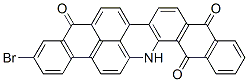 3-Bromoanthra[2,1,9-mna]naphth[2,3-h]acridine-5,10,15(16H)-trione 结构式