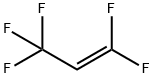 1,1,3,3,3-五氟-1-丙烯 结构式
