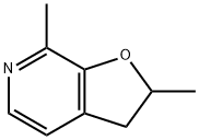 2,3-Dihydro-2,7-dimethylfuro[2,3-c]pyridine Struktur
