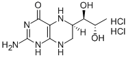 (6R)-5,6,7,8-四氢生物蝶呤 二盐酸盐 结构式