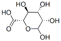 (2S,3S,4S,5S)-3,4,5,6-tetrahydroxyoxane-2-carboxylic acid Structure
