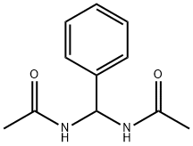 N-(acetamido-phenyl-methyl)acetamide Structure