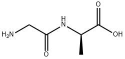 N-グリシル-D-アラニン 化学構造式