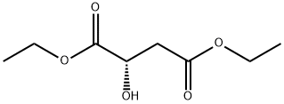 L-(-)-リンゴ酸ジエチル 化学構造式