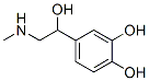1-(3,4-ジヒドロキシフェニル)-2-(メチルアミノ)エタノール 化学構造式