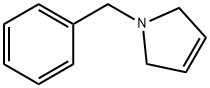 1-ベンジル-2,5-ジヒドロ-1H-ピロール 化学構造式