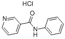N-苯基烟酰胺盐酸盐 结构式