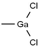 メチルジクロロガリウム 化学構造式