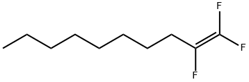 1,1,2-トリフルオロデセ-1-エン 化学構造式