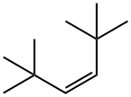 (Z)-2,2,5,5-テトラメチル-3-ヘキセン 化学構造式