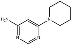 4-AMINO-6-PIPERIDINOPYRIMIDINE Struktur