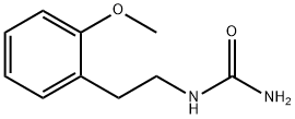 N-(2-甲氧基苯乙基)脲, 69226-62-6, 结构式