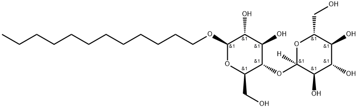 N-ドデシル-Β-D-マルトシド 化学構造式