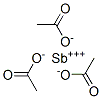醋酸锑, 6923-52-0, 结构式