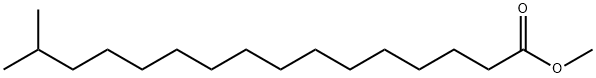 15-甲基十六烷酸甲酯, 6929-04-0, 结构式