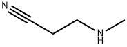 3-Methylaminopropionitrile Structure