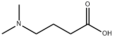 4-(ジメチルアミノ)ブタン酸 化学構造式