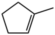 1-メチル-1-シクロペンテン 化学構造式