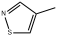 4-メチルイソチアゾール 化学構造式