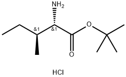 L-异亮氨酸叔丁酯盐酸盐, 69320-89-4, 结构式