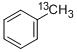 トルエン(メチル-13C) 化学構造式