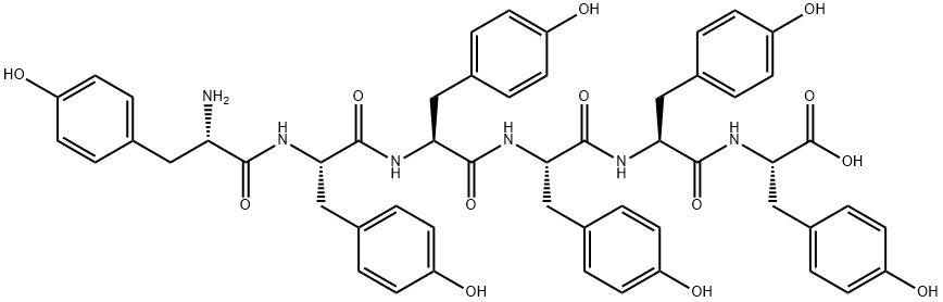 HEXA-L-TYROSINE Structure