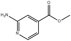 Methyl 2-aminopyridine-4-carboxylate Struktur