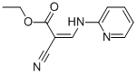 2-CYANO-3-(PYRIDIN-2-YLAMINO)-ACRYLIC ACID ETHYL ESTER, 69372-23-2, 结构式