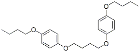 1-butoxy-4-[4-(4-butoxyphenoxy)butoxy]benzene 结构式