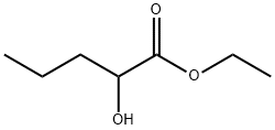 2-羟基戊酸乙酯, 6938-26-7, 结构式