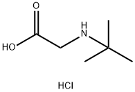 N-叔丁基甘氨酸 盐酸盐, 6939-23-7, 结构式