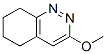 3-methoxy-5,6,7,8-tetrahydrocinnoline 结构式