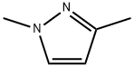 1,3-ジメチル-1H-ピラゾール 化学構造式