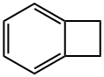 ビシクロ[4.2.0]オクタ-1(6),2,4,7-テトラエン 化学構造式