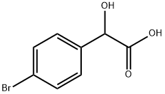 对溴扁桃酸, 6940-50-7, 结构式