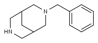 3-苄基-3,7-二氮杂双环[3.3.1]壬烷 结构式