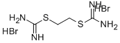 亚乙基二(异硫脲溴化物) 结构式