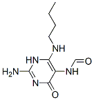 N-(2-amino-4-butylamino-6-oxo-3H-pyrimidin-5-yl)formamide Structure