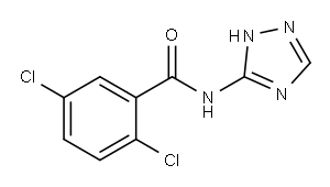 Benzamide, 2,5-dichloro-N-1H-1,2,4-triazol-3-yl- (9CI) Struktur