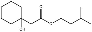 3-methylbutyl 1-hydroxycyclohexaneacetate Structure