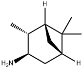 (1R,2R,3R,5S)-3-蒎烷胺 结构式