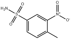 4-メチル-3-ニトロベンゼンスルホンアミド 化学構造式