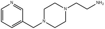1-(2-(3-Pyridylmethylamino)ethyl)piperazine Struktur