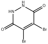 4,5-dibromo-1,2-dihydropyridazine-3,6-dione 结构式